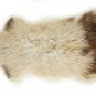 Aydin Sheepskin Pelt Ethically Sourced Handmade Cream Brown 2'0"x3'7" #521