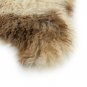 Aydin Sheepskin Pelt Ethically Sourced Handmade Cream Brown 2'0"x3'7" #521