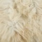 Aydin Sheepskin Pelt Ethically Sourced Handmade Cream Brown 2'0"x3'7" #521