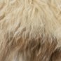 Aydin Sheepskin Pelt Ethically Sourced Handmade Cream Brown 2'0"x3'7" #521