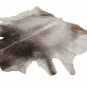 Aydin Rare European Breed Natural Cowhide Rug Hair-On-Hide Gray 6'10'' x 7'0''