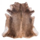 Aydin European Natural Cowhide Rug Hair-On-Hide Genuine Bovine Leather 5'7"x6'3"