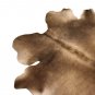 Aydin Natural Cowhide Rug Hair-On-Hide Genuine Bovine Leather Handmade 6'7"x6'7"