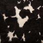 Aydin Natural Cowhide Rug Thick Black White European Hair-On-Hide 6'0'' x 7'0''
