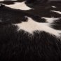 Aydin Natural Cowhide Rug Thick Black White European Hair-On-Hide 6'0'' x 7'0''