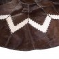 Aydin Original Design Cowhide Patchwork Rug Round 5'2''X5'2''