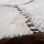 Aydin Original Scandinavian Design Cowhide Patchwork Rug Hair-On 4'3" diameter