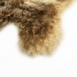 Aydin Sheepskin Pelt Ethically Sourced Handmade, Cream Brown 2'0"x3'0" #685