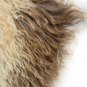 Aydin Sheepskin Pelt Ethically Sourced Handmade Beige Brown 2'0"x3'2" #545