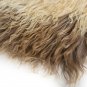 Aydin Sheepskin Pelt Ethically Sourced Handmade Beige Brown 2'0"x3'2" #545