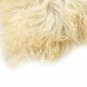 Aydin Sheepskin Throw Natural Soft Wool Handmade Beige 1'10"x3'0" #706