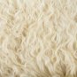 Aydin Sheepskin Rug Cream Brown Wool 2'0"x3'0" #643