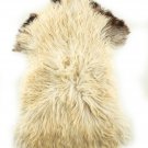 Aydin Sheepskin Throw NaturalSoft Wool Handmade Cream Brown 2'0"x3'0" #719