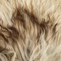 Aydin Sheepskin Throw NaturalSoft Wool Handmade Beige Brown 2'0"x2'8" #652