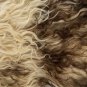 Aydin Sheepskin Throw NaturalSoft Wool Handmade Beige Brown 2'0"x2'8" #652