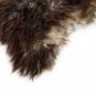 Aydin Sheepskin Pelt Ethically Sourced Handmade Dark Brown 2'3"x3'2" #568