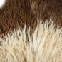Aydin Sheepskin Rug Brown Beige Wool 2'2"x3'0" #588
