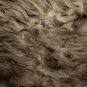 Aydin Sheepskin Pelt Ethically Sourced Handmade Dark Brown Beige 2'2"x3'6" #503