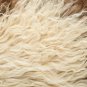 Aydin Sheepskin Rug Beige Brown Wool 1'9"x3'1" #647