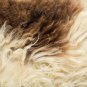 Aydin Sheepskin Rug Beige Brown Wool 2'0"x3'2" #639