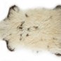 Aydin Sheepskin Rug Cream Brown Wool 2'2"x3'2" #561