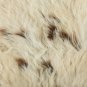 Aydin Sheepskin Rug Cream Brown Wool 2'2"x3'2" #561