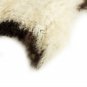 Aydin Sheepskin Rug White Black Wool 2'0"x2'10" #699