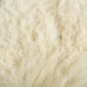 Aydin Sheepskin Rug White Black Wool 2'0"x2'10" #699