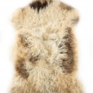 Aydin Sheepskin Pelt Ethically Sourced Handmade Cream 2'2"x3'2" #755