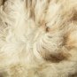 Aydin Sheepskin Pelt Handmade Natural Soft Wool ,Beige Brown 2'4"x3'1" #715