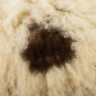 Aydin Sheepskin Pelt Handmade Natural Soft Wool , Cream Brown 2'0"x3'0" #617