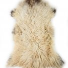 Aydin Sheepskin Pelt Ethically Sourced Handmade Cream 2'2"x3'6" #491