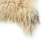 Aydin Sheepskin Pelt Ethically Sourced Handmade Cream 2'2"x3'6" #491