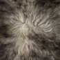 Aydin Sheepskin Rug Soft Natural Wool Charcoal 2'1"x3'2" #598