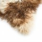 Aydin Sheepskin Pelt Handmade Natural Soft Wool Cream Brown 2'3"x3'1" #725