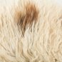 Aydin Sheepskin Pelt Handmade Natural Soft Wool Cream Brown 2'3"x3'1" #725
