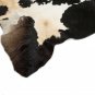 Aydin Natural Cowhide Rug Hair-On Genuine Bovine Leather Hand Tanned 5'5"x6'0"