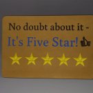Carved Sign: No doubt about it - It's 5 Star!