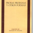 Rubén Darío. Prosas profanas y otros poemas (Spanish Edition)