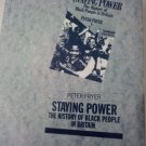 Staying Power The History of Black People in Britain by Peter Fryer