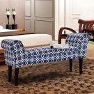 Upholstered Arm Bench