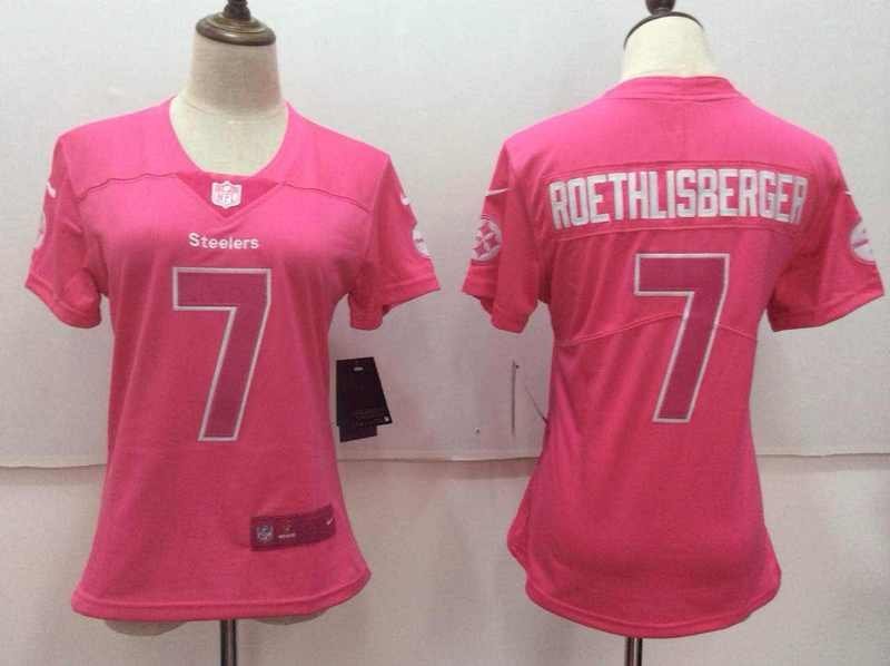 Pink ben roethlisberger jersey Clearance