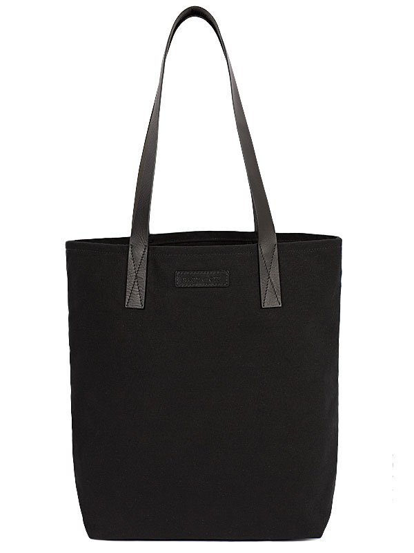 Black Canvas Tote