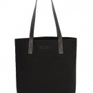 Black Canvas Tote