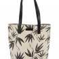 Kyoto Print Canvas Tote