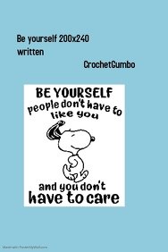 Be Yourself