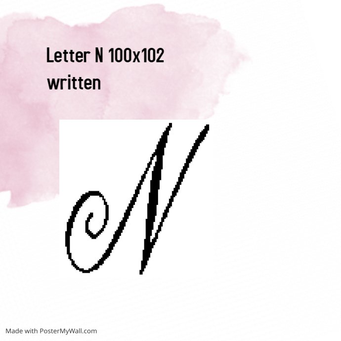 Letter N