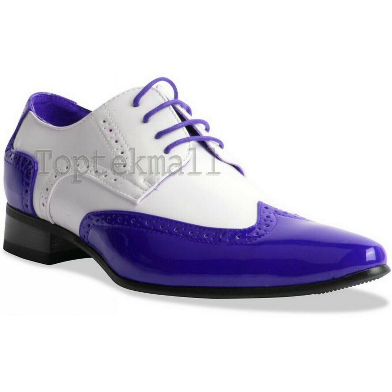 Handmade Men's Leather Oxfords Wingtip wedding Fashion Brown Color Shoes-928