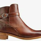 Handmade Women's Leather Premium Quality Chelsea Buckle Strap Formal Boots-952