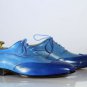 Handmade Men’s Leather Oxfords Wingtip Blue Lace Up Dress Formal Shoes-921